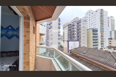 Varanda da Sala de apartamento para alugar com 2 quartos, 120m² em Guilhermina, Praia Grande