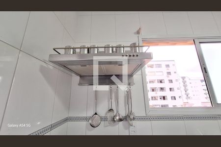 Apartamento para alugar com 120m², 2 quartos e 1 vagaDetalhe da cozinha