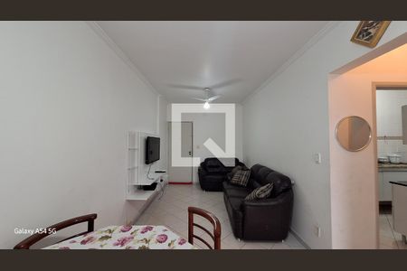 Sala de apartamento para alugar com 1 quarto, 57m² em Guilhermina, Praia Grande