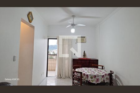 Sala de apartamento para alugar com 1 quarto, 57m² em Guilhermina, Praia Grande