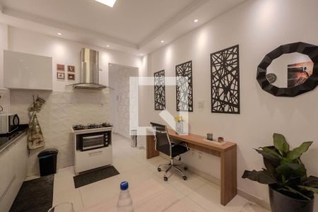 Sala/Cozinha de apartamento para alugar com 1 quarto, 48m² em Consolação, São Paulo