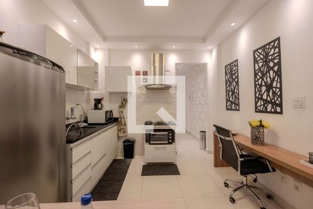 Sala/Cozinha de apartamento para alugar com 1 quarto, 48m² em Consolação, São Paulo