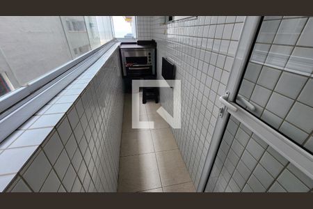 Varanda da Sala de apartamento para alugar com 3 quartos, 119m² em José Menino, Santos