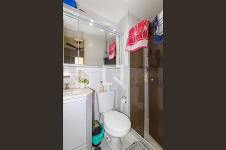 Banheiro da Suíte 1 de apartamento à venda com 3 quartos, 61m² em Cambuci, São Paulo