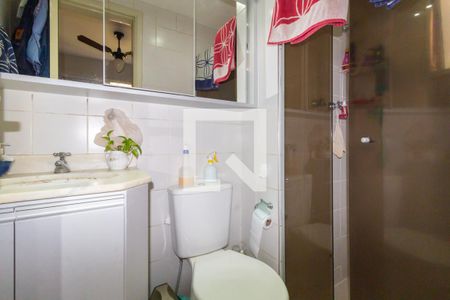 Banheiro da Suíte 1 de apartamento à venda com 3 quartos, 61m² em Cambuci, São Paulo