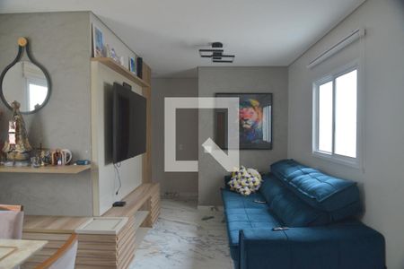 Sala de apartamento à venda com 3 quartos, 180m² em Parque das Nações, Santo André