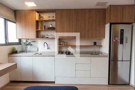 Studio à venda com 28m², 1 quarto e sem vaga Studio à venda com 28m², 1 quarto e sem vagaCozinha/área de serviço