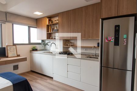 Studio à venda com 28m², 1 quarto e sem vaga Studio à venda com 28m², 1 quarto e sem vagaCozinha/área de serviço