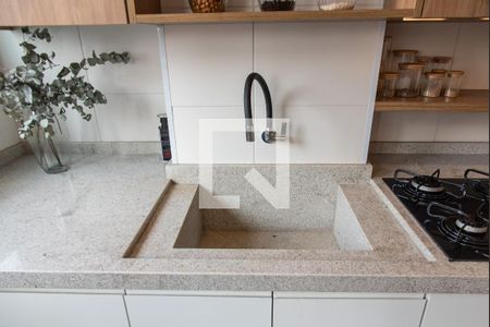 Studio à venda com 28m², 1 quarto e sem vaga Studio à venda com 28m², 1 quarto e sem vagaCozinha/área de serviço