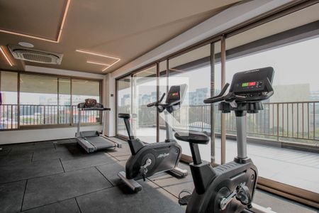 Studio à venda com 33m², 1 quarto e 1 vagaAcademia