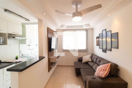 Salas de apartamento para alugar com 2 quartos, 46m² em Vila 31 de Março, Campinas