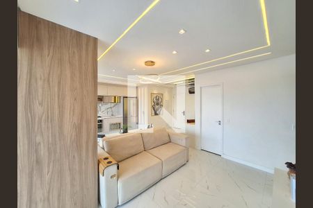 Apartamento à venda com 90m², 1 quarto e 2 vagasDetalhe Sala