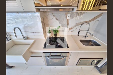 Apartamento à venda com 90m², 1 quarto e 2 vagasCozinha e Área de Serviço