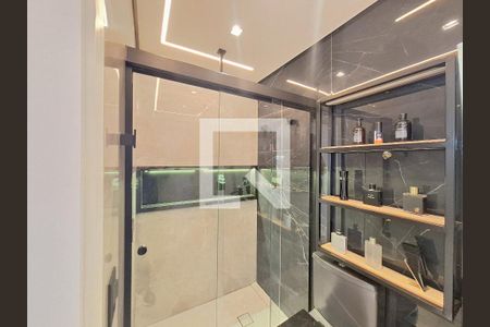 Apartamento à venda com 90m², 1 quarto e 2 vagasBanheiro 1 da Suíte