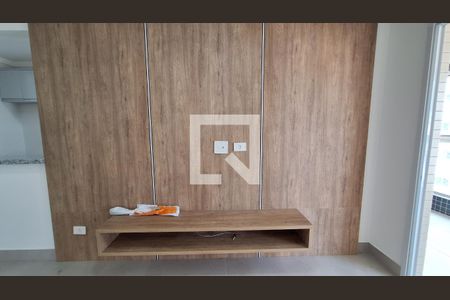 Detalhe da sala de apartamento para alugar com 2 quartos, 74m² em Aviação, Praia Grande