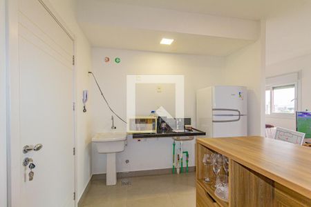 Studio à venda com 40m², 1 quarto e 1 vagaCozinha e Área de Serviço