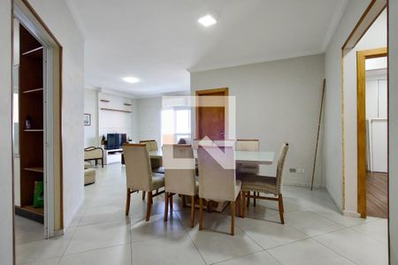 Sala de apartamento para alugar com 3 quartos, 140m² em Tupi, Praia Grande