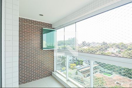 Apartamento à venda com 130m², 3 quartos e 4 vagasSacada do Quarto 2 e 1 - Suíte