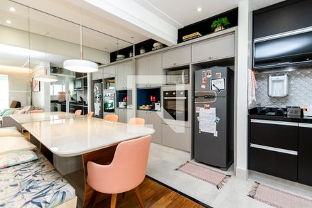 Sala de apartamento à venda com 1 quarto, 49m² em Campo Belo, São Paulo