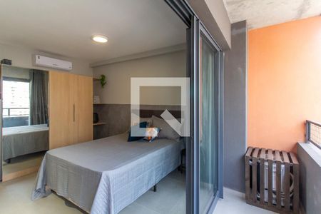 Studio à venda com 26m², 1 quarto e sem vaga Studio à venda com 26m², 1 quarto e sem vagaVaranda