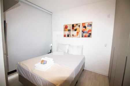 Sala / Quarto - Studio de kitnet/studio à venda com 1 quarto, 23m² em Santo Amaro, São Paulo