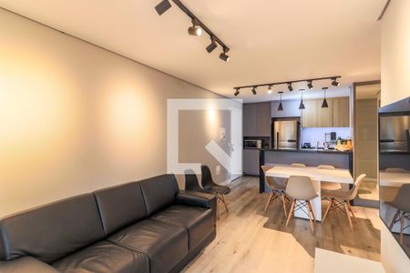 Sala de apartamento à venda com 3 quartos, 83m² em Santo Amaro, São Paulo