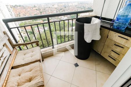 Varanda da Sala de apartamento para alugar com 2 quartos, 48m² em Vila Andrade, São Paulo