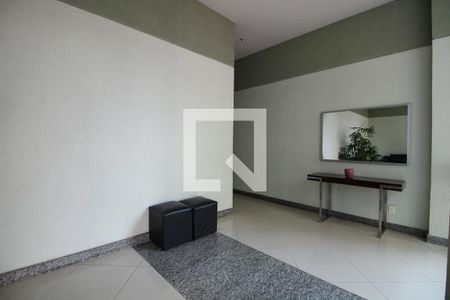 Hall de Entrada do Bloco de apartamento para alugar com 2 quartos, 75m² em Barra Olímpica, Rio de Janeiro
