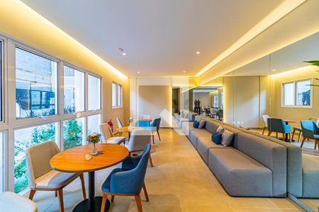 Apartamento à venda com 44m², 2 quartos e 1 vagaÁrea comum - Espaço gourmet