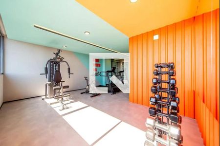 Studio para alugar com 30m², 1 quarto e sem vaga Studio para alugar com 30m², 1 quarto e sem vagaAcademia