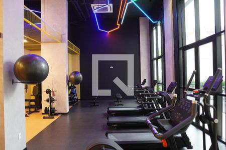 Studio para alugar com 26m², 1 quarto e sem vagaAcademia