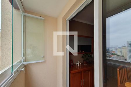 Varanda da Sala de apartamento para alugar com 3 quartos, 60m² em Baeta Neves, São Bernardo do Campo