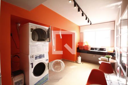 Studio à venda com 32m², 1 quarto e sem vagaLavanderia