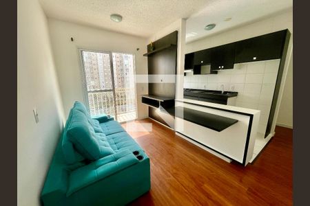 Sala de apartamento para alugar com 2 quartos, 49m² em Vila Nambi, Jundiaí
