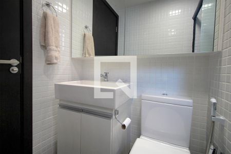 Apartamento para alugar com 55m², 1 quarto e 2 vagasBanheiro da Suite