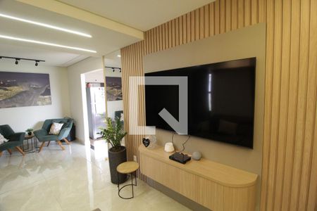 Casa de condomínio para alugar com 102m², 3 quartos e 2 vagasSala