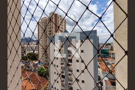 Vista da Sala de apartamento para alugar com 3 quartos, 90m² em Tijuca, Rio de Janeiro