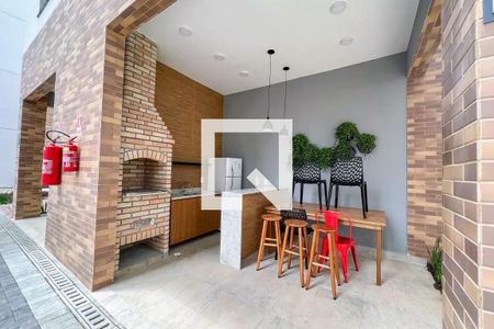 Área comum - Churrasqueira de apartamento para alugar com 1 quarto, 30m² em Várzea da Barra Funda, São Paulo