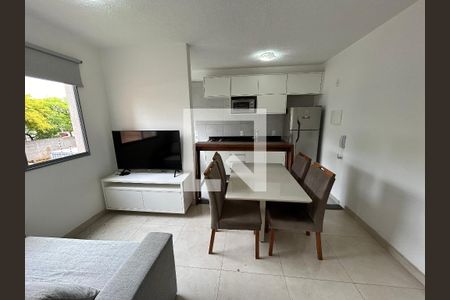Sala de apartamento para alugar com 1 quarto, 30m² em Várzea da Barra Funda, São Paulo