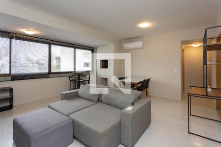 Sala de apartamento para alugar com 2 quartos, 83m² em Floresta, Porto Alegre