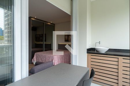 Apartamento para alugar com 39m², 1 quarto e 1 vagaVaranda