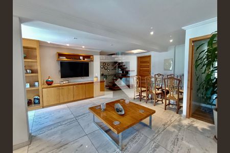 Sala de apartamento para alugar com 3 quartos, 138m² em Copacabana, Rio de Janeiro