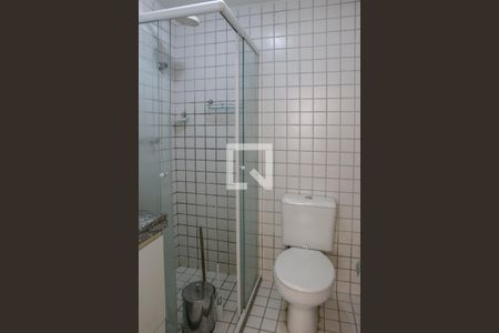 Banheiro da Suíte de apartamento à venda com 1 quarto, 40m² em Perdizes, São Paulo