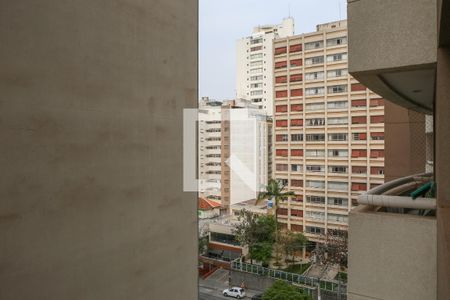 Vista da Suíte de apartamento à venda com 1 quarto, 40m² em Perdizes, São Paulo