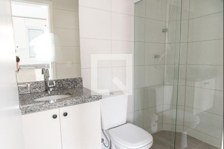 Studio para alugar com 35m², 1 quarto e sem vaga Studio para alugar com 35m², 1 quarto e sem vagaBanheiro