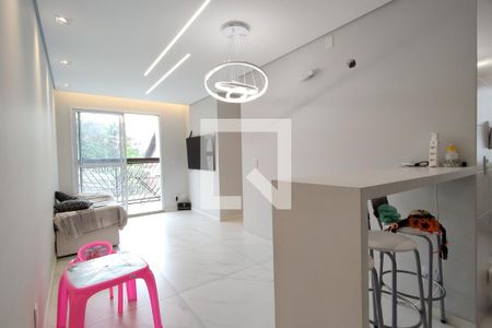 Sala de apartamento à venda com 3 quartos, 64m² em Pechincha, Rio de Janeiro