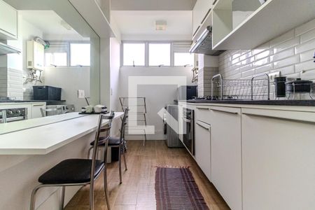 Studio à venda com 44m², 1 quarto e sem vagaCozinha