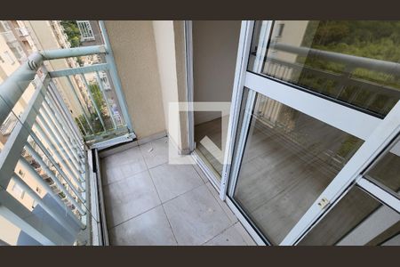 Varanda da Sala de apartamento para alugar com 2 quartos, 56m² em Morro Nova Cintra, Santos