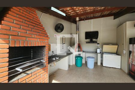 Área comum - Churrasqueira de apartamento para alugar com 2 quartos, 56m² em Morro Nova Cintra, Santos