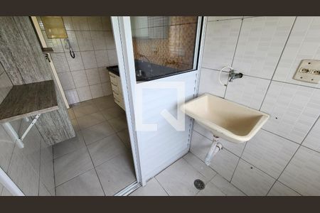 Área de Serviço de apartamento para alugar com 2 quartos, 56m² em Morro Nova Cintra, Santos